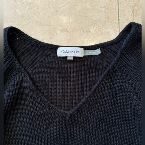 Calvin Klein Plus Size Cable Knit Sweater Size 1X - Picture 2 of 6